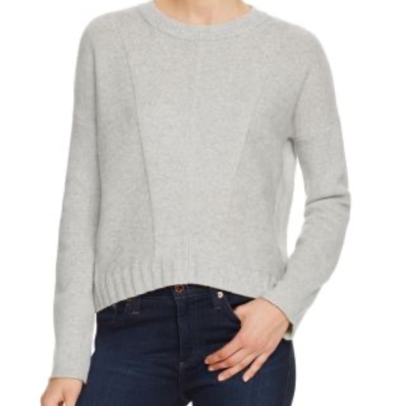 Rails-Joanna-Wool-Cashmere-Sweater-Marbled Heather Grey- Size S - Picture 1 of 12